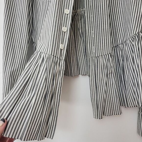 Striped Ruffles Shirt - Picture 12 of 16